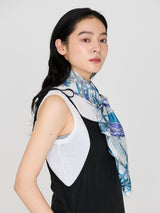 SILK SCARF 88 / MONUMENT BALLOON