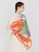 <コットンシルクストール120>シャングリラ