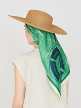 <Silk scarf 88> Bon Mail