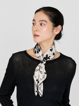 <Silk Scarf 65> Bohemian Bandana