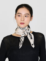 <シルクスカーフ88>ボヘミアンバンダナ