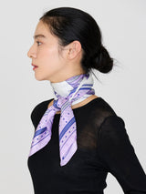 <Silk Scarf 88> Balloon Bandana