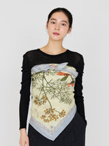 <コットンシルクストール120>ハーバルガーデン