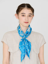 <Silk Scarf 65> Bohemian Bandana