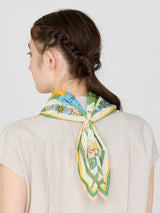 COTTON SCARF 65 / CROSSWORD
