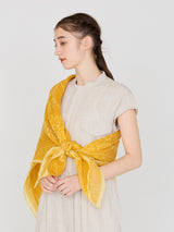 COTTON SILK STOLE 120 / MEADOW BANDANA