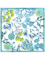 <シルクスカーフ65>コラージュオータムガーデン