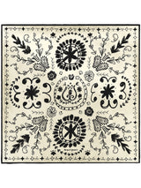 <Silk Scarf 65> Bohemian Bandana