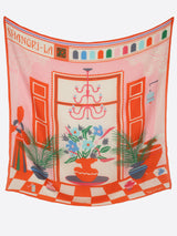 <コットンシルクストール120>シャングリラ