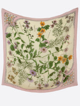 <コットンシルクストール120>ハーバルガーデン