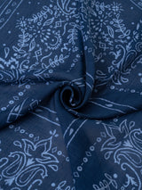 COTTON SILK STOLE 120 / MEADOW BANDANA