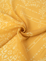 COTTON SILK STOLE 120 / MEADOW BANDANA
