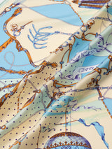 <Silk Scarf 65> Bit Balloon