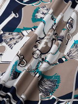 <Silk scarf 65> Pirouette