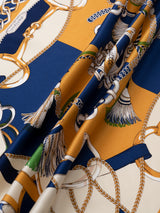 <Silk scarf 88> Pirouette