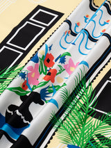 <Silk scarf 65> Shangri-La