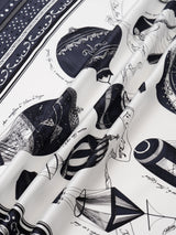 <シルクスカーフ65>バルーンバンダナ