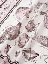 <Silk Scarf 65> Balloon Bandana