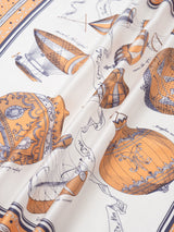 <Silk Scarf 88> Balloon Bandana