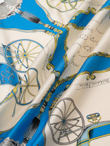 <Silk Scarf 88> Carriage