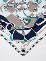 <Silk scarf 88> Pirouette