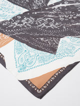 SILK SCARF 65 / FRAGMENT BANDANA