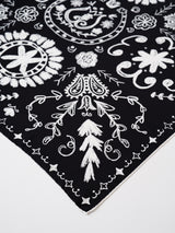 <Silk Scarf 65> Bohemian Bandana