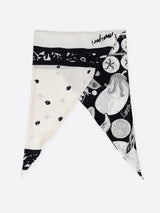 <ダイヤ型スカーフ>ベジ