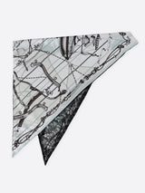 <Large Lace Triangle Scarf> Bit Balloon