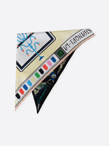 <Lace Triangle Scarf Mini> Shangri-La