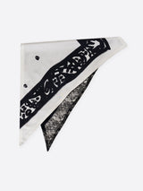 <Lace Triangle Mini Scarf> Frame Bandana