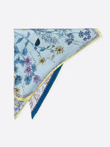 <Triangle Scarf Mini> Herbal Garden