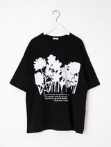 <半袖L Tシャツ>フラワー