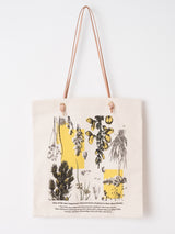 <帆布プリントトートバッグ>ボタニカル
