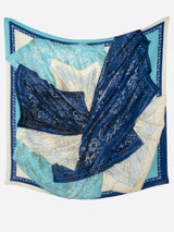 COTTON SILK STOLE 120 / FRAGMENT BANDANA
