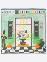 COTTON SCARF 65 / SHANGRI-LA