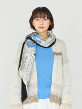 <シルクWマフラー>アールレヴリ