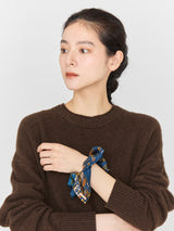 <ヘアアクセサリー>スクエアシュシュ