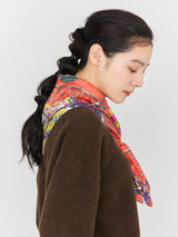 SILK SCARF 65 / BALLOON SKY