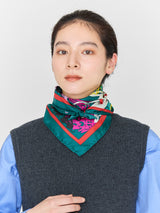 SILK SCARF 65 / BOTANIC GARDEN