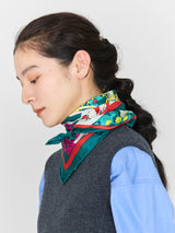 SILK SCARF 65 / BOTANIC GARDEN