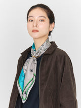 SILK SCARF 65 / GOLDEN NIGHT
