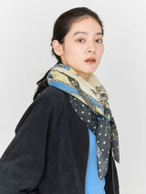 <ウールシルクストールヘリンボーン織120>アールレヴリ
