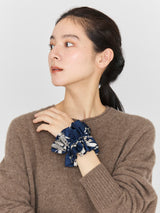 <ヘアアクセサリー>ラッフルシュシュ