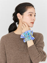 <ヘアアクセサリー>ラッフルシュシュ