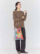 <reversible printed tote bag l> Botanical Memories</reversible>