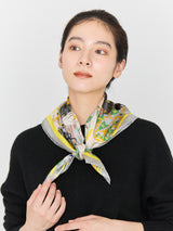 SILK SCARF 65 / BOTANIC GARDEN