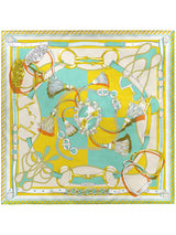 <Silk scarf 88> Pirouette