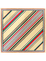 SILK SCARF 88 / STRIPE