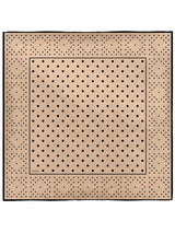 <シルクスカーフ65>ジオメドット